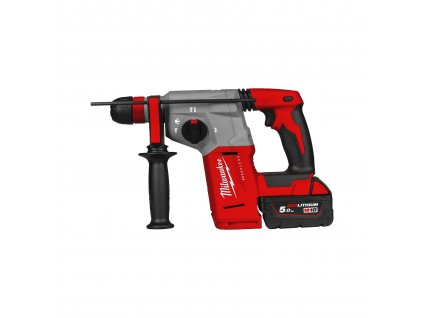 MILWAUKEE 4-režimové kladivo 26 mm SDS-Plus M18 BLHX-502X, 2 x 5.0Ah