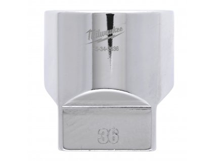 MILWAUKEE 1/2' Chromovaný nástrčný klíč metrický 36 mm