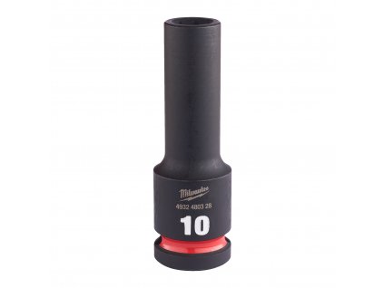 MILWAUKEE 1/2' prodloužená průmyslová hlavice STD, 10mm