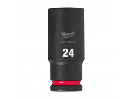 MILWAUKEE 1/2' prodloužená průmyslová hlavice STD, 24mm