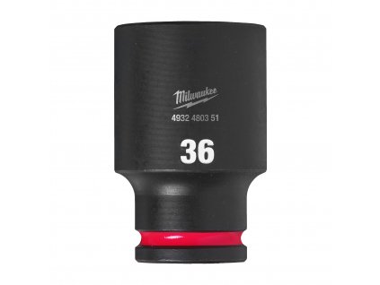 MILWAUKEE 1/2' prodloužená průmyslová hlavice STD, 36mm