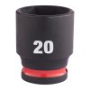 MILWAUKEE Průmyslové hlavice Shockwave 3/8' HEX 20mm krátké
