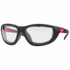 MILWAUKEE Bezpečnostní brýle Premium s těsněním, čiré