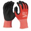 MILWAUKEE Povrstvené rukavice s třídou ochrany proti proříznutí 1 XL/10
