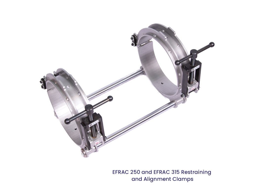 EFRAC 250 and EFRAC 315 Restraining and Alignment Clamps