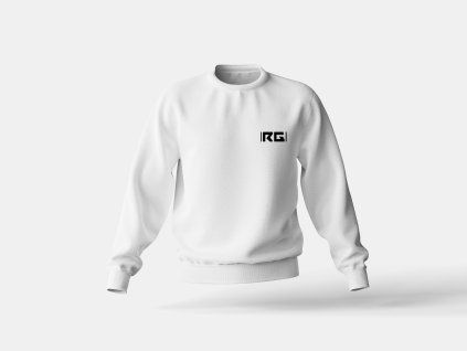 Bílá s černým textem