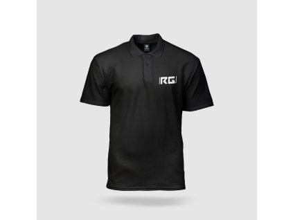 černé Polo Triko