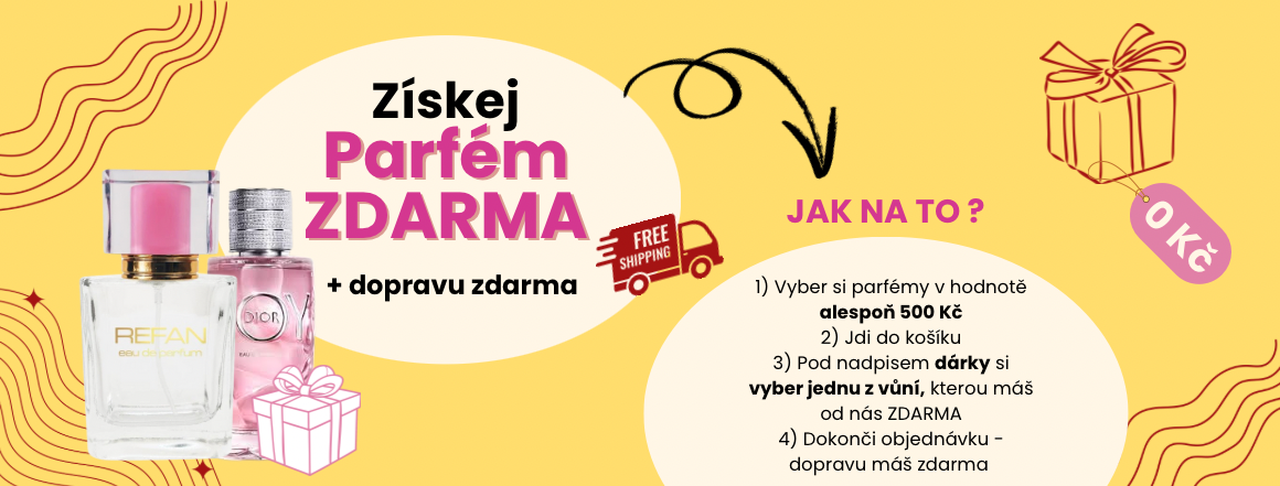 Získej parfém zdarma