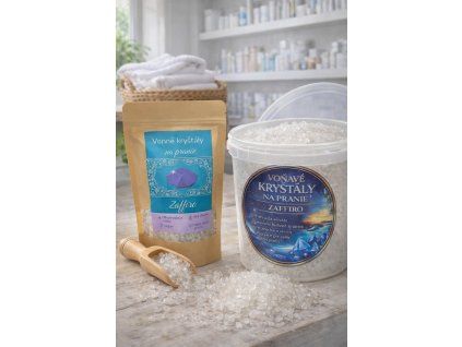 Parfumované kryštály Zaffiro