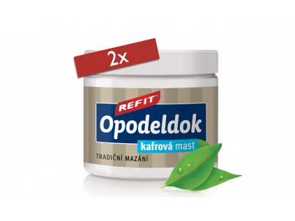 2x Refit Opodeldok kafrová mast 2