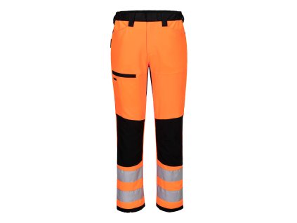 WX2 Eco Hi-Vis Class 2 Service Trouser (Barva Orange/Black, Velikost 28)