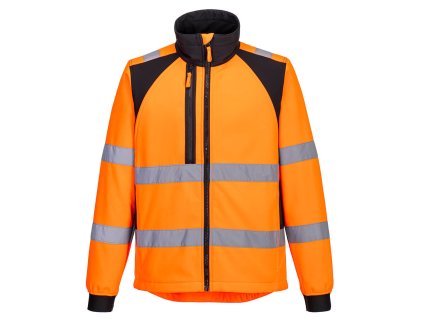WX2 Eco Hi-Vis Softshell (2L) (Barva Orange/Black, Velikost L)
