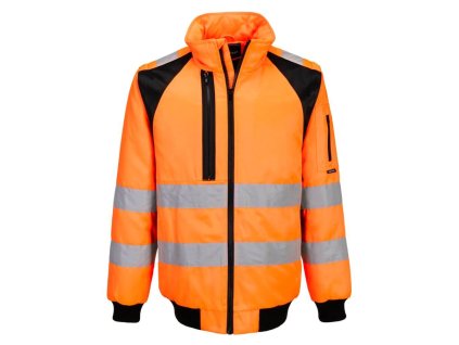 WX2 Hi-Vis 2-in-1 Pilot Jacket (Barva Orange/Black, Velikost 4XL)