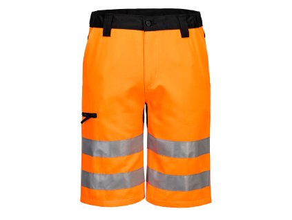 WX2 Eco Hi-Vis Shorts (Barva Orange/Black, Velikost 28)