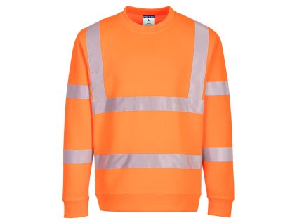 Eco Hi-Vis Sweatshirt (Barva Orange, Velikost 4XL)