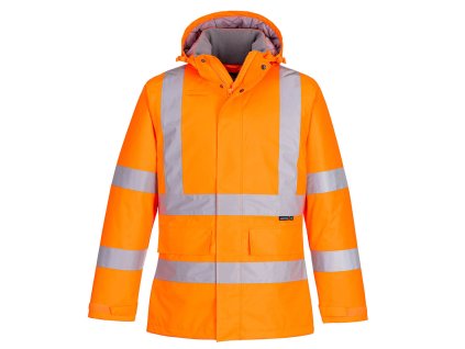 Eco Hi-Vis Winter Jacket (Barva Orange, Velikost 4XL)