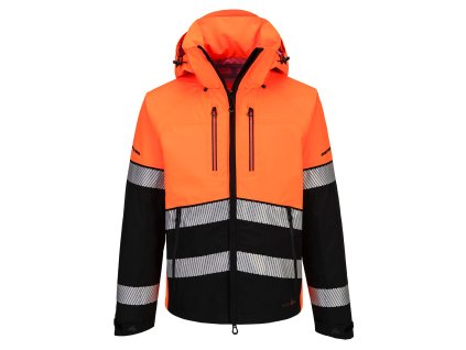 EV4 Hi-Vis Shell Jacket (3L) (Barva Orange/Black, Velikost L)