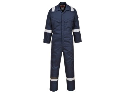 Bizflame Work Lightweight Insect Repellent FR Coverall (Barva Navy, Velikost L)