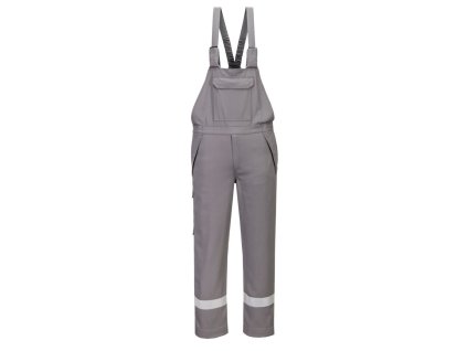 Bizflame Work+ FR Bib and Brace (Barva Grey, Velikost L)