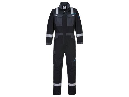 WX3 Modaflame Work FR Coverall (Barva Black, Velikost L)