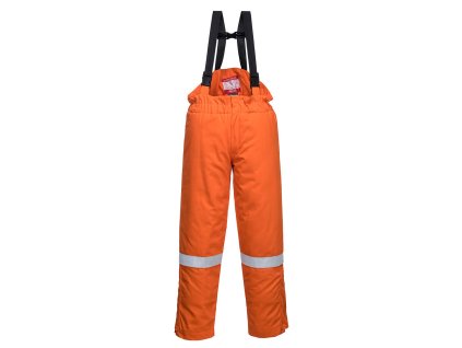 Bizflame Work FR Insulated Bib and Brace (Barva Orange, Velikost L)
