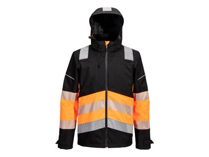 PW3 Hi-Vis Class 1 Extreme Rain Jacket (Barva Orange/Black, Velikost 4XL)