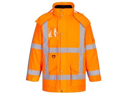 RWS Hi-Vis 3-in-1 Traffic Jacket (Barva Orange, Velikost 4XL)
