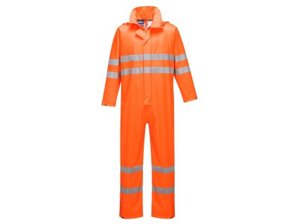 Sealtex Ultra Hi-Vis Rain Coverall (Barva Orange, Velikost L)