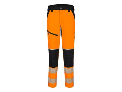 PW3 Hi-Vis Stretch Trouser (Barva Orange/Black, Velikost L)