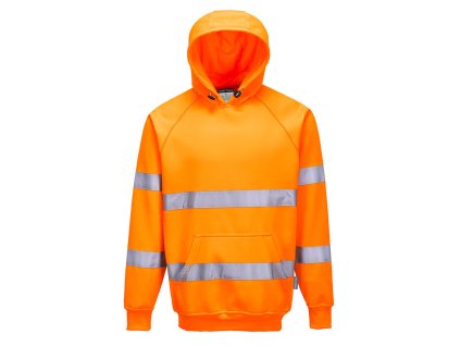 Hi-Vis Hoodie (Barva Orange, Velikost 4XL)