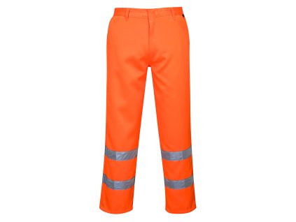 Hi-Vis Polycotton Service Trousers (Barva Orange, Velikost S)