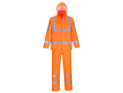 Hi-Vis Rain Suit (Barva Orange, Velikost 4XL)