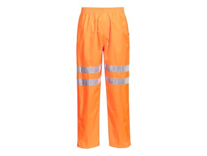 Hi-Vis Rain Traffic Trousers (Barva Orange, Velikost L)