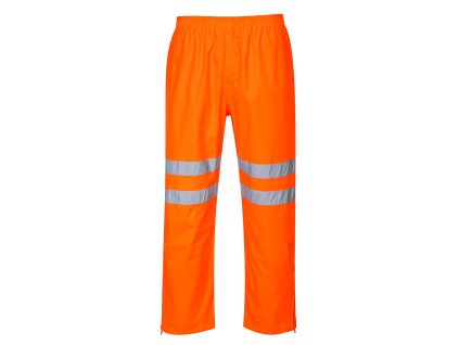 Hi-Vis Breathable Rain Trousers (Barva Orange, Velikost 4XL)