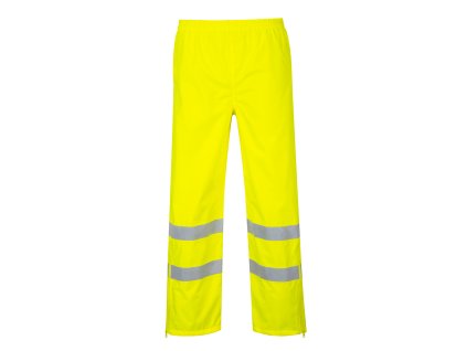 Hi-Vis Breathable Rain Trousers (Barva Yellow, Velikost L)