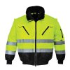 Hi-Vis 3-in-1 Contrast Pilot Jacket (Barva Orange/Navy, Velikost 4XL)