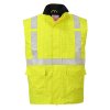 Bizflame Rain Hi-Vis FR Bodywarmer (Barva Orange, Velikost L)