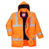 Bizflame Rain Hi-Vis FR Winter Jacket (Barva Orange, Velikost 4XL)