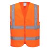 Hi-Vis Band and Brace Vest (Barva Orange, Velikost L)