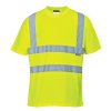 Hi-Vis T-Shirt S/S (Barva Red, Velikost L)