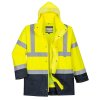 Hi-Vis 5-in-1 Contrast Executive Jacket (Barva Orange/Navy, Velikost 4XL)