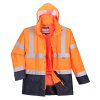 Hi-Vis 5-in-1 Contrast Executive Jacket (Barva Orange/Navy, Velikost 4XL)