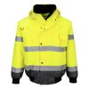 Hi-Vis 3-in-1 Contrast Bomber Jacket (Barva Orange/Navy, Velikost 4XL)