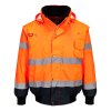 Hi-Vis 3-in-1 Contrast Bomber Jacket (Barva Orange/Navy, Velikost 4XL)