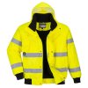 Hi-Vis 3-in-1 Bomber Jacket (Barva Orange, Velikost L)