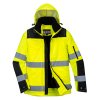 Hi-Vis 3-in-1 Contrast Winter Pro Jacket (Barva Orange/Black, Velikost L)
