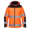 Hi-Vis 3-in-1 Contrast Winter Pro Jacket (Barva Orange/Black, Velikost L)