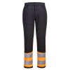 WX2 Eco Hi-Vis Class 1 Service Trousers (Barva Orange/Black, Velikost 28)