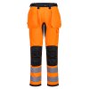 WX2 Eco Hi-Vis Holster Pocket Trousers (Barva Orange/Black, Velikost 28)