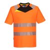 DX4 Hi-Vis T-Shirt S/S (Barva Orange/Black, Velikost 4XL)